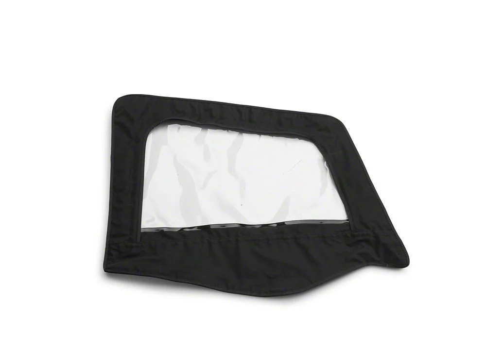 RedRock Replacement Soft Top with Tinted Windows and Upper Door Skins; Black Diamond (87-95 Jeep Wrangler YJ) - Image 7
