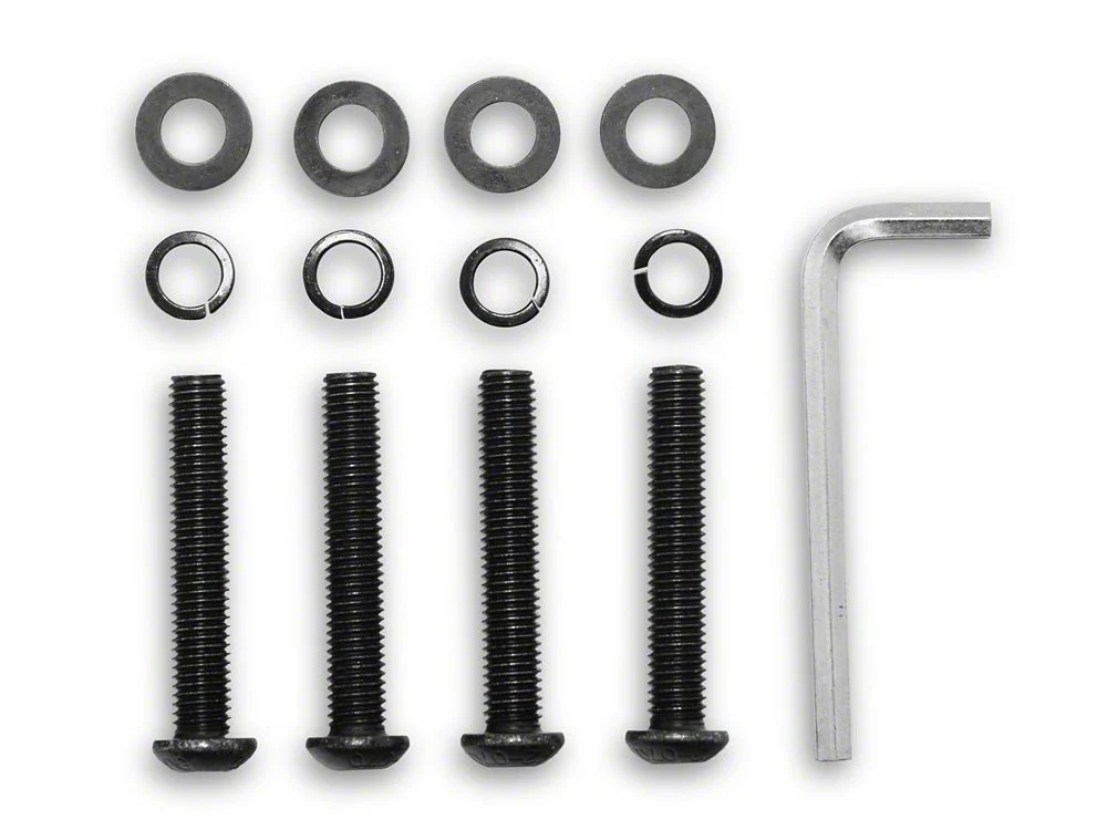 RedRock Replacement Tailgate Reinforcement Panel Hardware Kit for J127066-JL Only (18-25 Jeep Wrangler JL) - Image 2