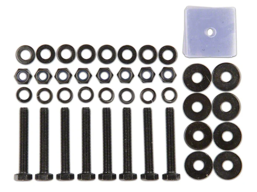 RedRock Replacement Tire Carrier Hardware Kit for J127065-JL Only (18-25 Jeep Wrangler JL) - Image 2