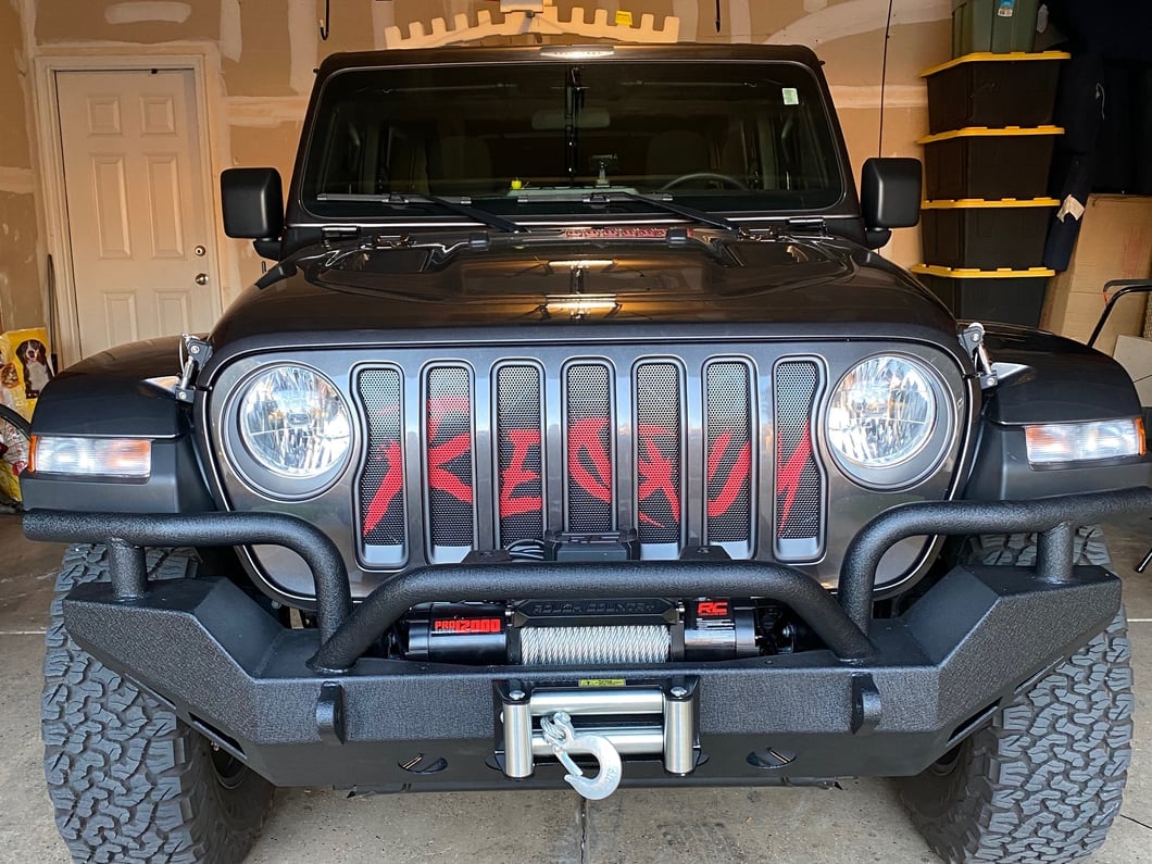 RedRock Rock Crawler Full Width Winch Front Bumper (18-25 Jeep Wrangler JL) - Image 13