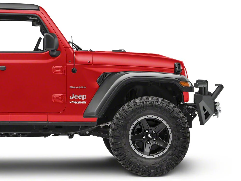 RedRock Rock Crawler Full Width Winch Front Bumper (18-25 Jeep Wrangler JL) - Image 3
