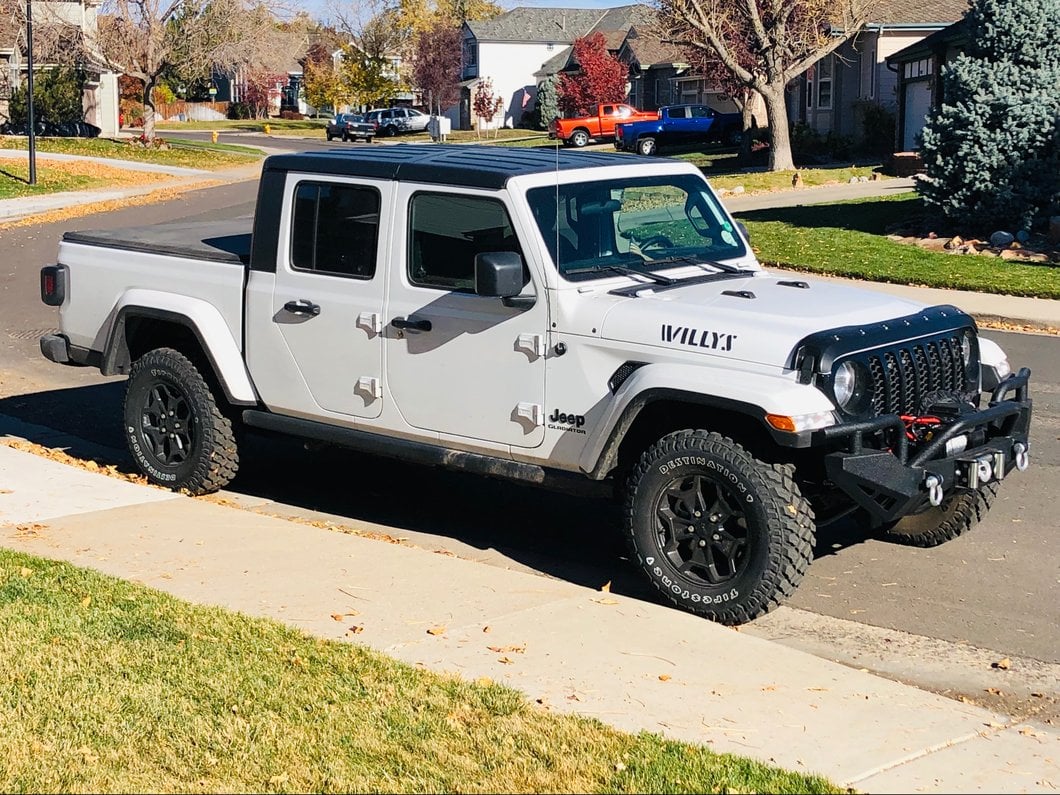 RedRock Rock Crawler Full Width Winch Front Bumper (20-25 Jeep Gladiator JT) - Image 13