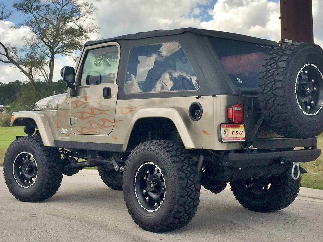 RedRock Rock Crawler Rear Bumper with Tire Carrier; Textured Black (87-06 Jeep Wrangler YJ & TJ) - Image 14