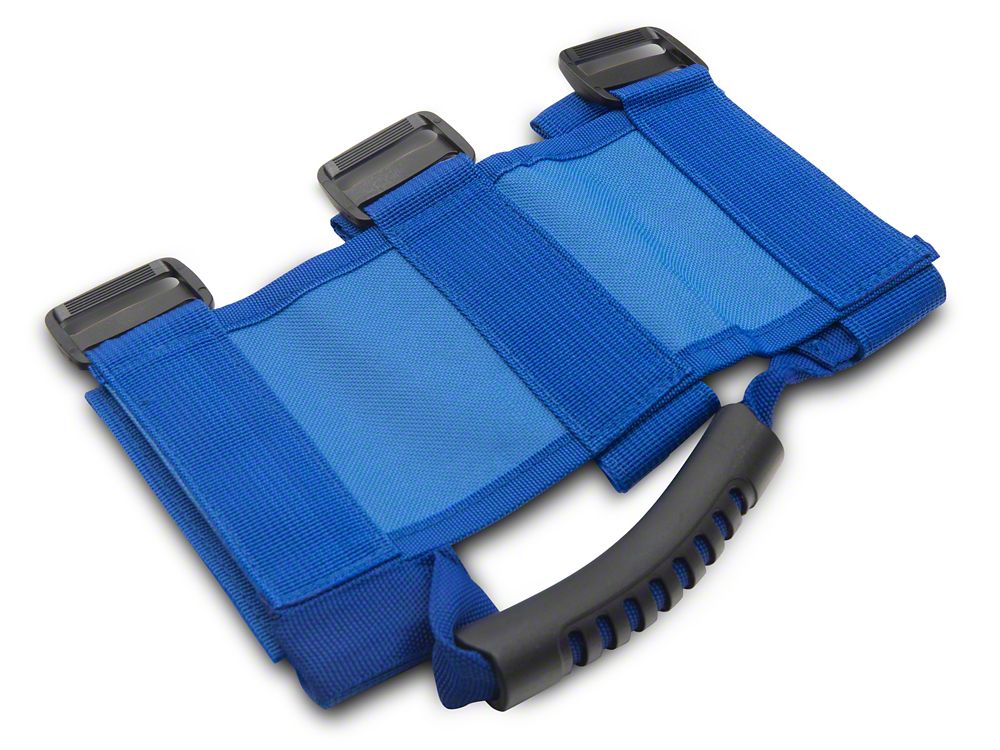 RedRock Roll Bar Grab Handles; Black (07-25 Jeep Wrangler JK & JL) - Image 3