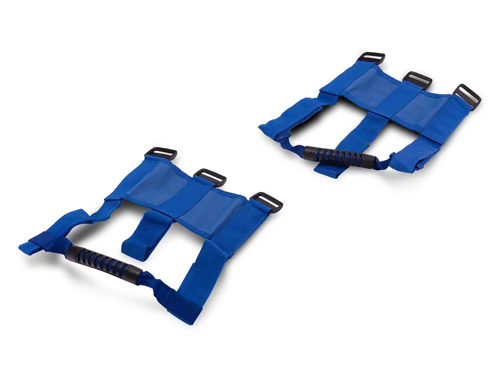 RedRock Roll Bar Grab Handles; Blue (Universal; Some Adaptation May Be Required) - Image 3