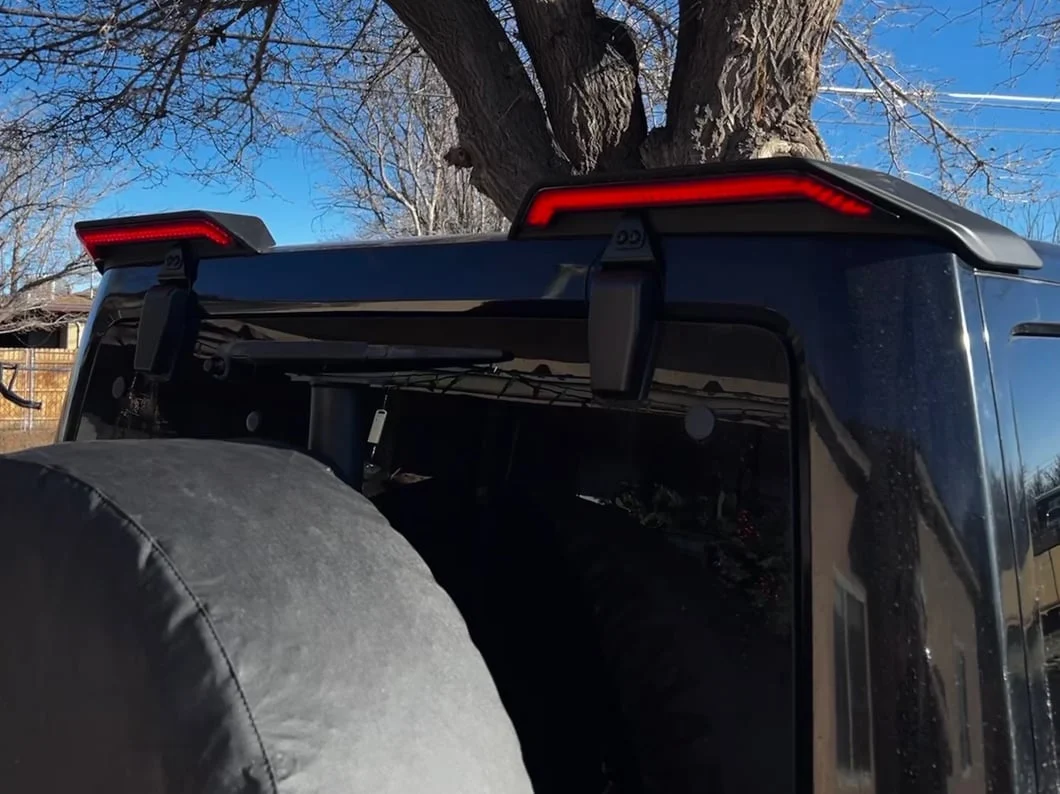RedRock Roof Mounted LED Tail Light Spoiler (07-18 Jeep Wrangler JK) - Image 16