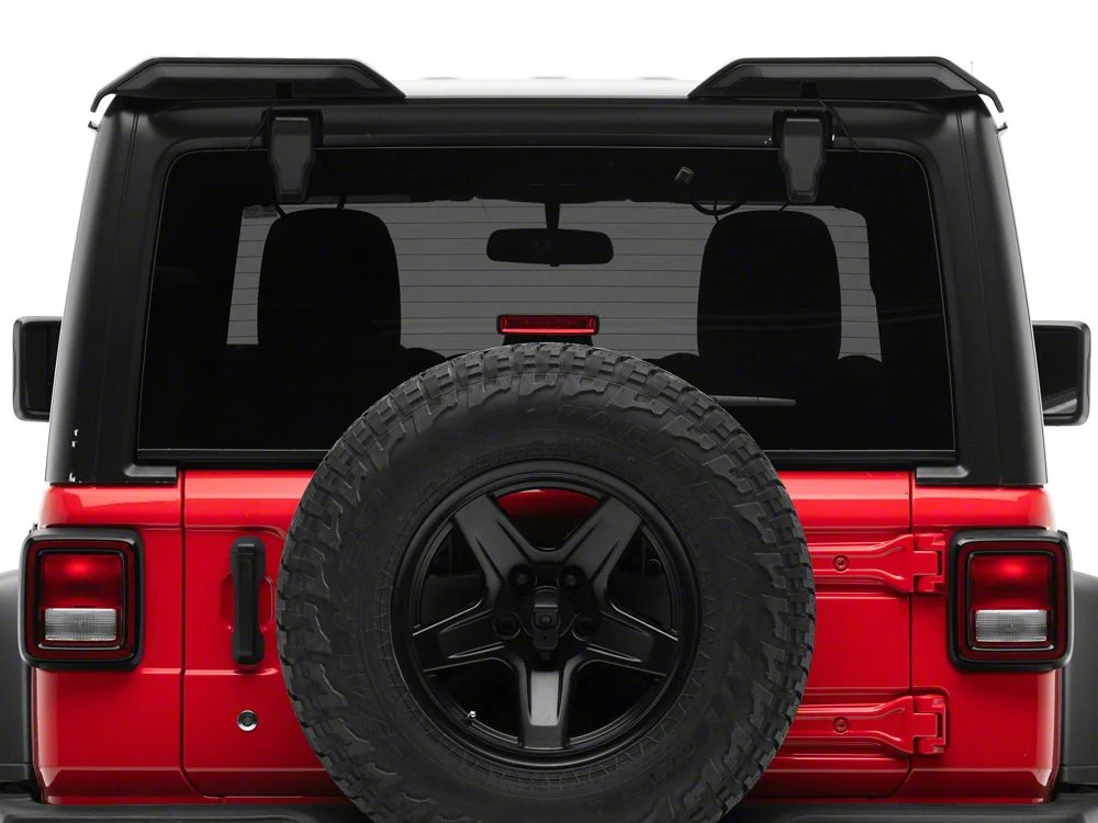 RedRock Roof Mounted Spoiler with LED Brake and Reverse Lighting (18-25 Jeep Wrangler JL) - Image 7