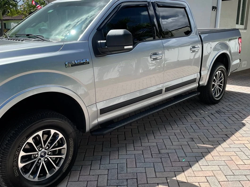 RedRock Rugged Look Body Side Moldings; Matte Black (09-20 F-150 SuperCrew) - Image 10