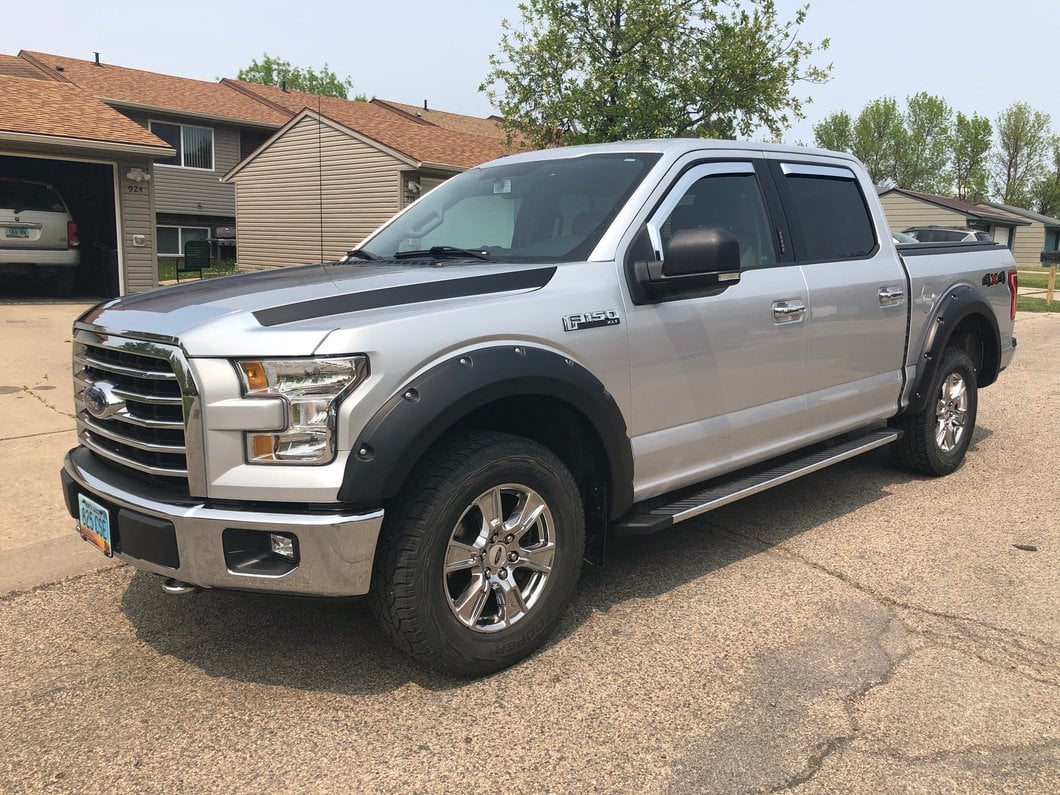 RedRock Rugged Look Body Side Moldings; Matte Black (09-20 F-150 SuperCrew) - Image 9