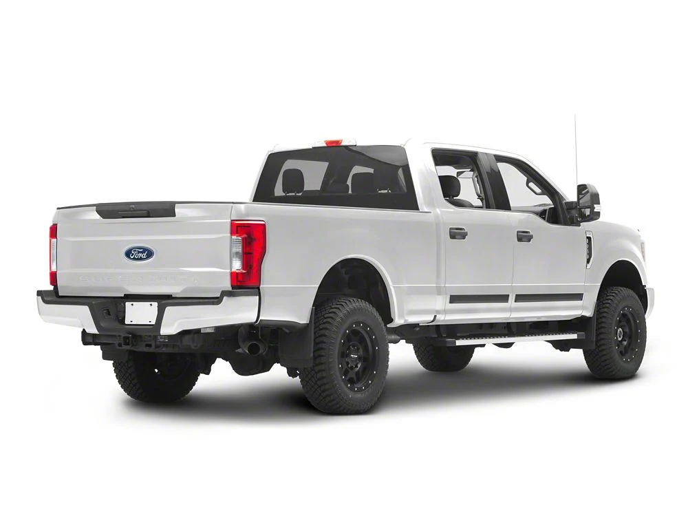 RedRock Rugged Look Body Side Moldings; Matte Black (99-25 F-250 Super Duty SuperCrew) - Image 3