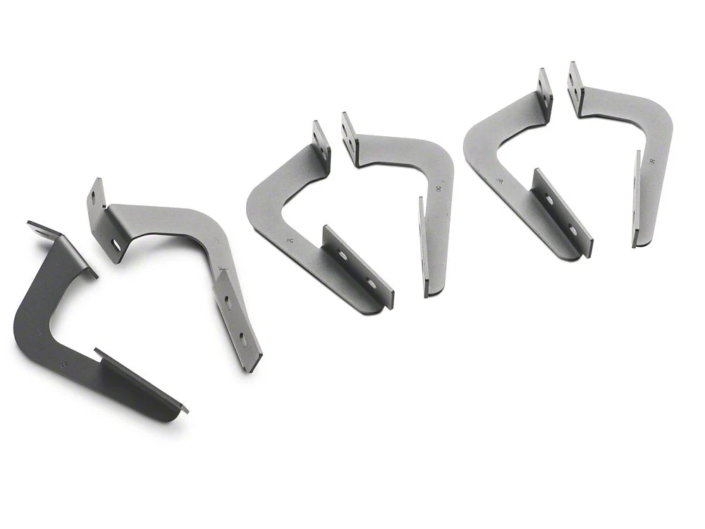 RedRock S6 Running Boards; Black (05-23 Tacoma Double Cab) - Image 9