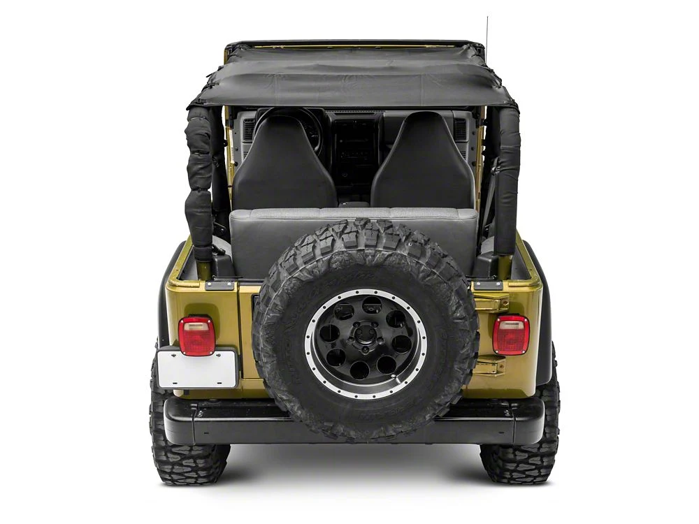RedRock Shade Top; Black (97-06 Jeep Wrangler TJ, Excluding Unlimited) - Image 5