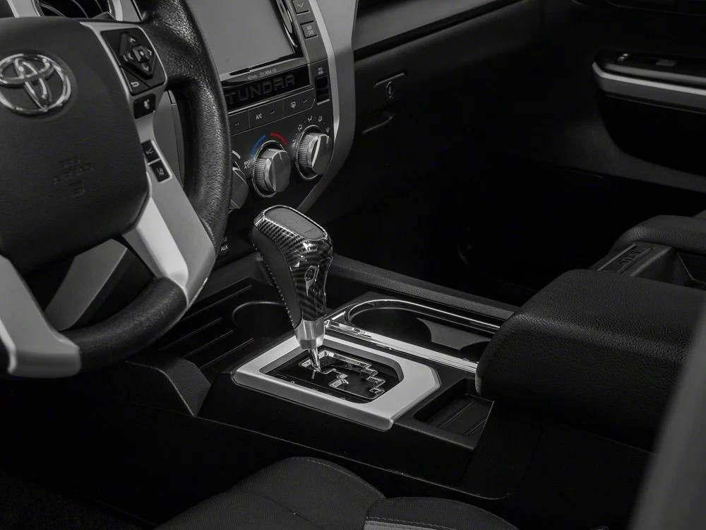 RedRock Shifter Cover Trim; Carbon Fiber (15-21 Tundra TRD Pro) - Image 8