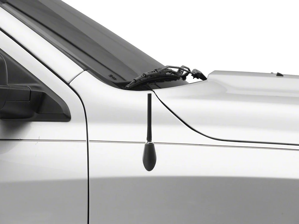 RedRock Short Billet Black Antenna; 5-Inch (94-25 RAM 1500) - Image 6