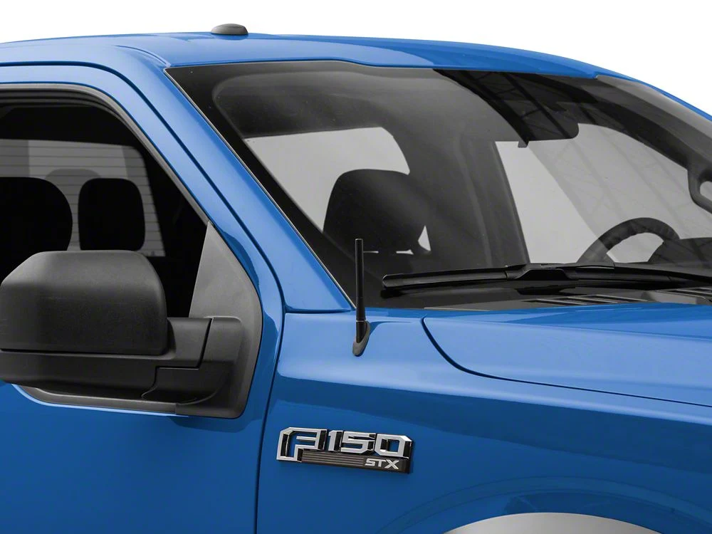 RedRock Short Billet Black Antenna; 5-Inch (97-25 F-150) - Image 4