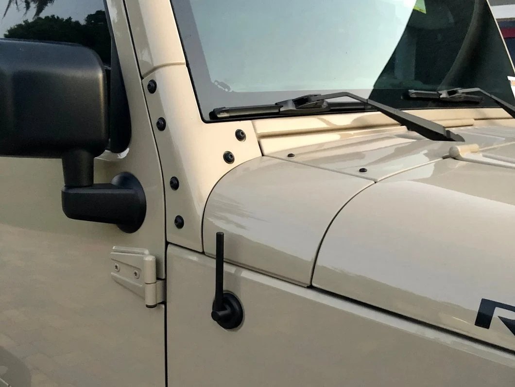 RedRock Short Billet Black Antenna; 5-Inch (Universal; Some Adaptation May Be Required) - Image 14