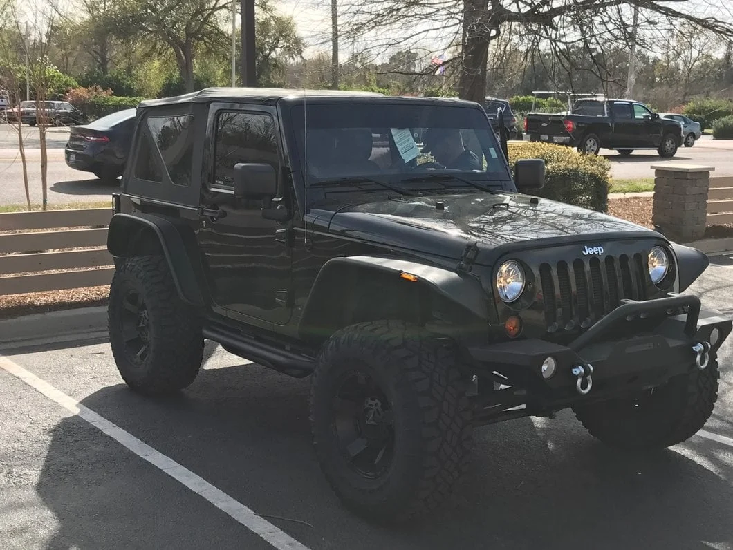 RedRock Side Armor; Textured Black (07-18 Jeep Wrangler JK 2-Door) - Image 17