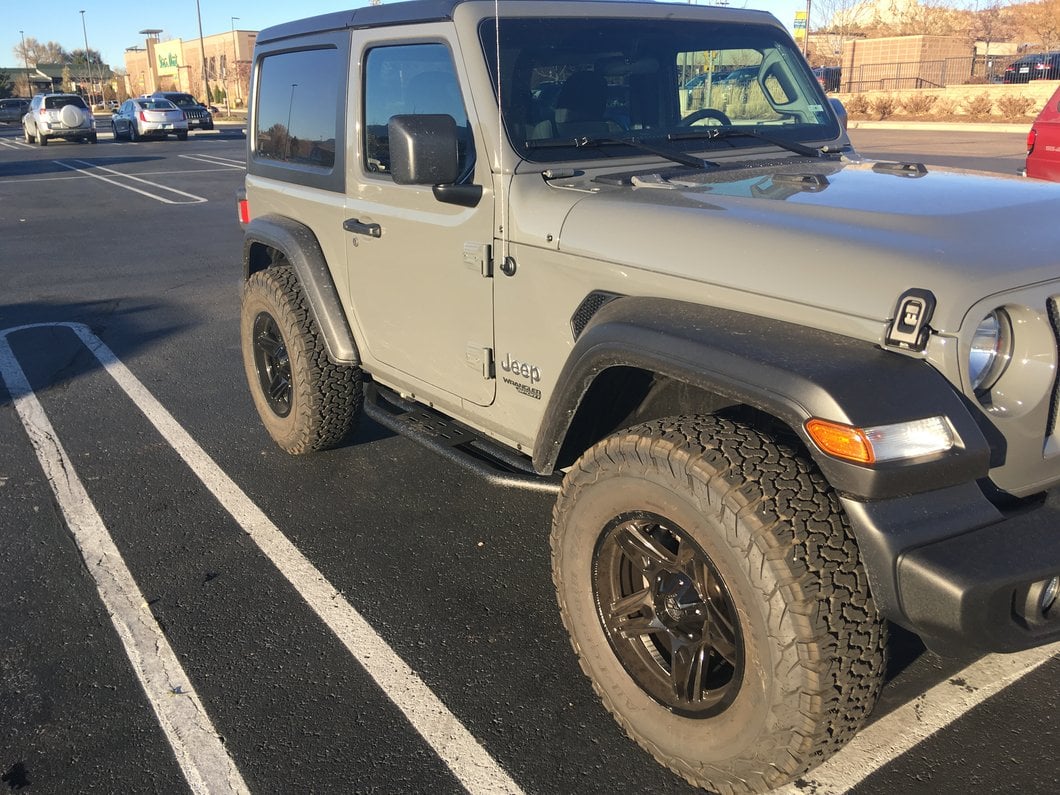 RedRock Side Armor; Textured Black (18-25 Jeep Wrangler JL 2-Door) - Image 18