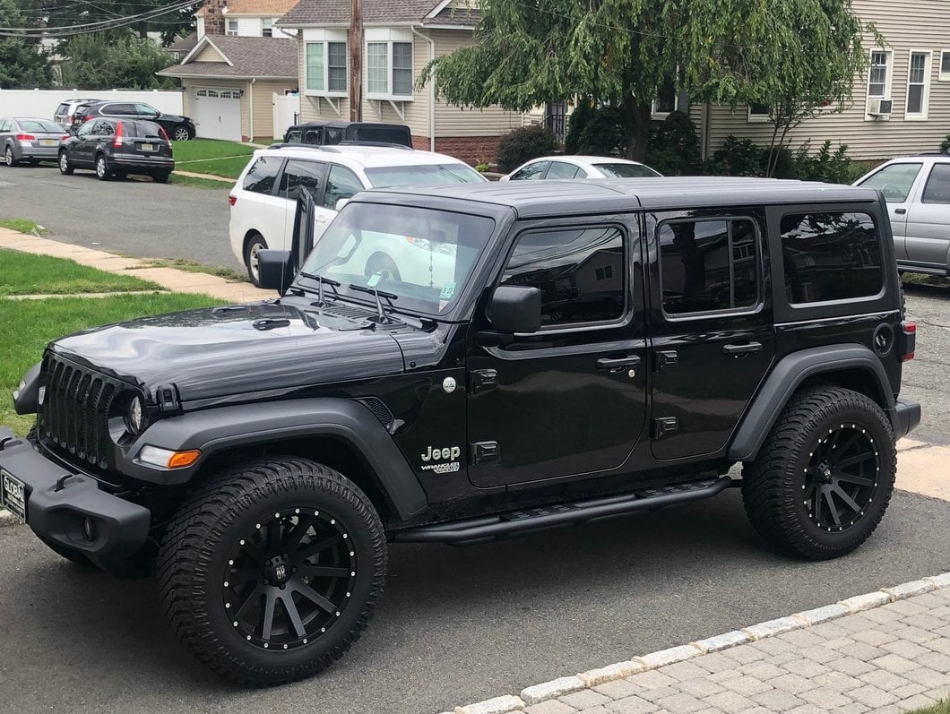 RedRock Side Armor with Step Pads; Textured Black (18-25 Jeep Wrangler JL 4-Door) - Image 15