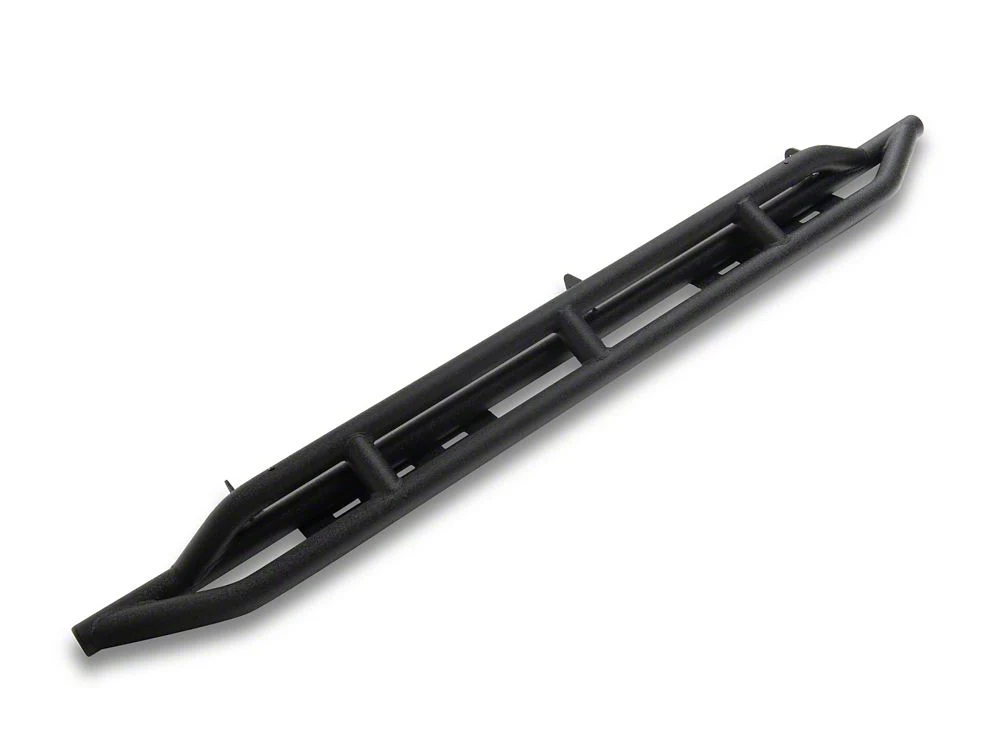 RedRock Side Armor with Step Pads; Textured Black (21-25 Bronco 4-Door) - Image 5
