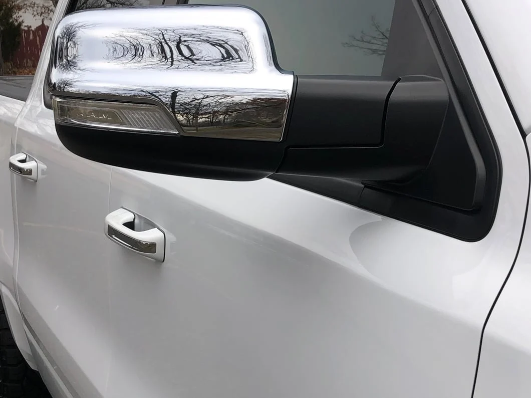 RedRock Side View Mirror Cover; Chrome (19-25 RAM 1500) - Image 12