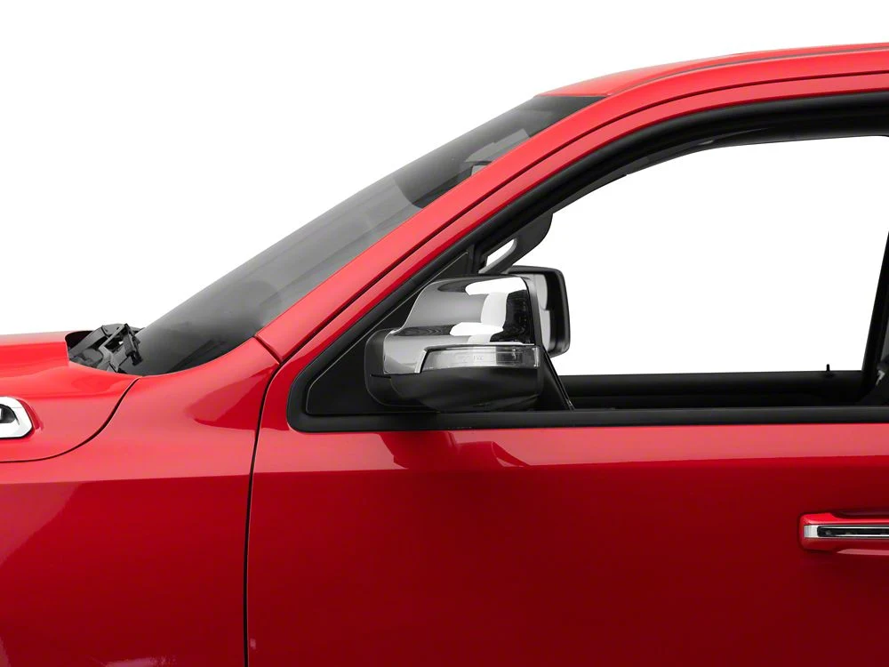 RedRock Side View Mirror Cover; Chrome (19-25 RAM 1500) - Image 4