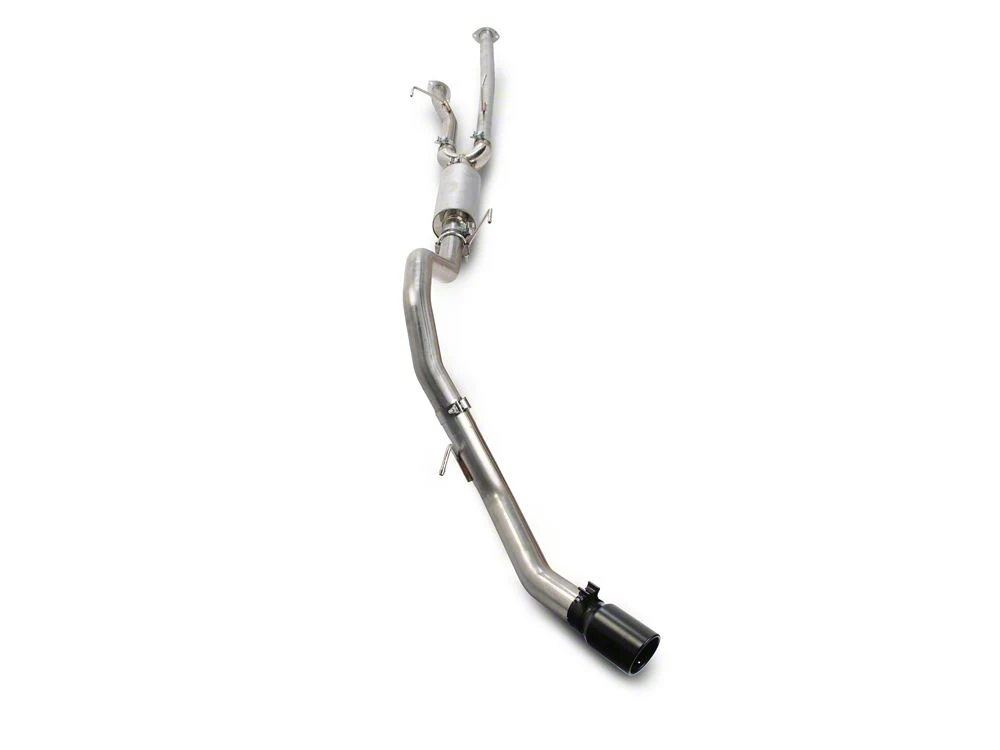 RedRock Single Exhaust System with Black Tip; Side Exit (09-21 5.7L Tundra) - Image 3