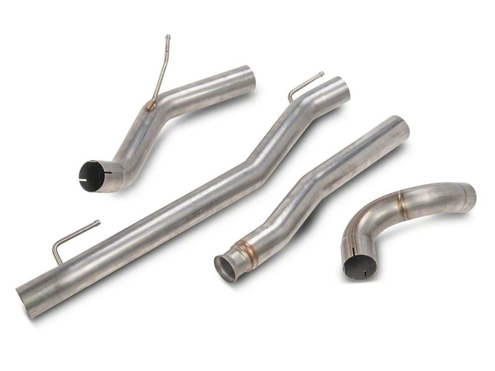 RedRock Single Exhaust System with Polished Tip; Side Exit (20-25 3.6L Jeep Gladiator JT) - Image 4
