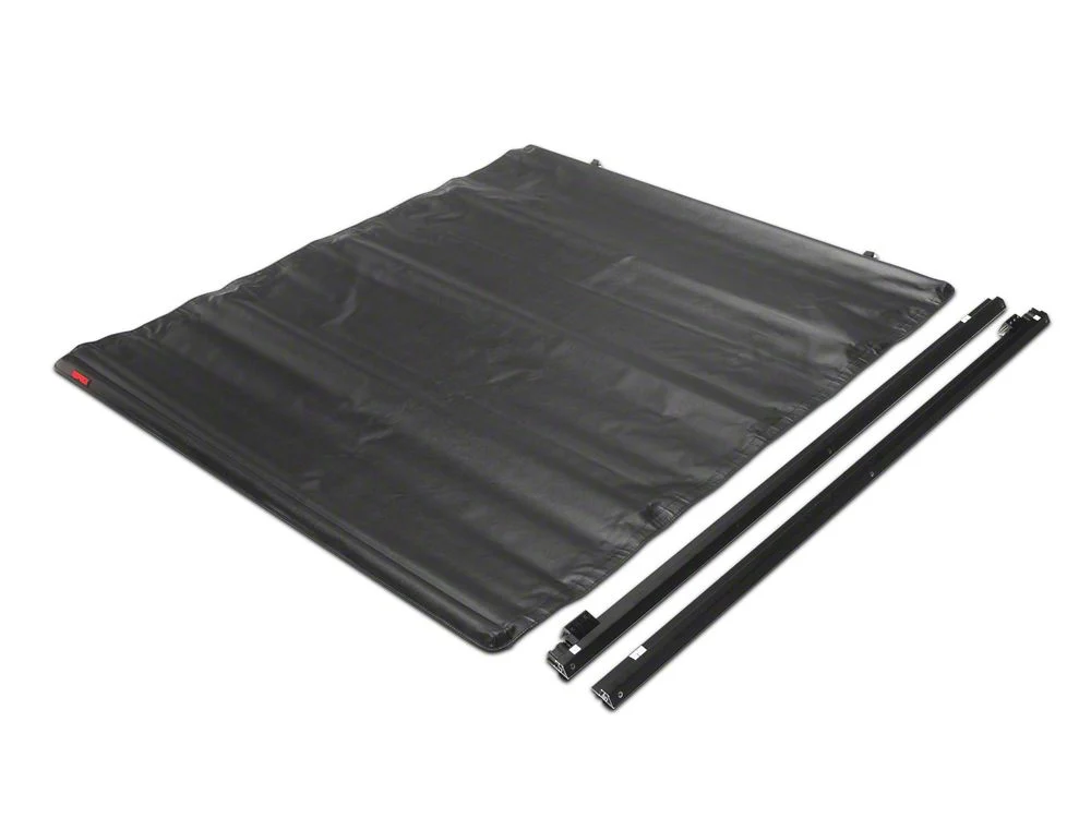 RedRock Soft Roll-Up Tonneau Cover (07-19 Silverado 2500 HD w/ 6.50-Foot Standard Box)