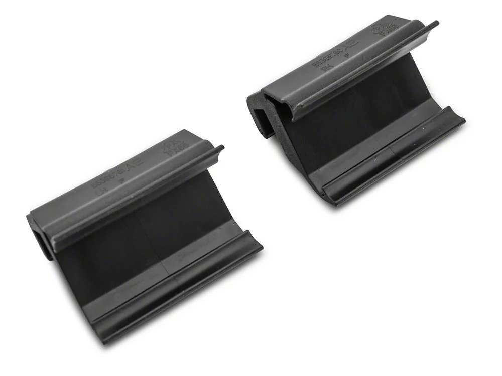 RedRock Soft Top Tailgate Retainer Brackets; Pair (07-18 Jeep Wrangler JK) - Image 3