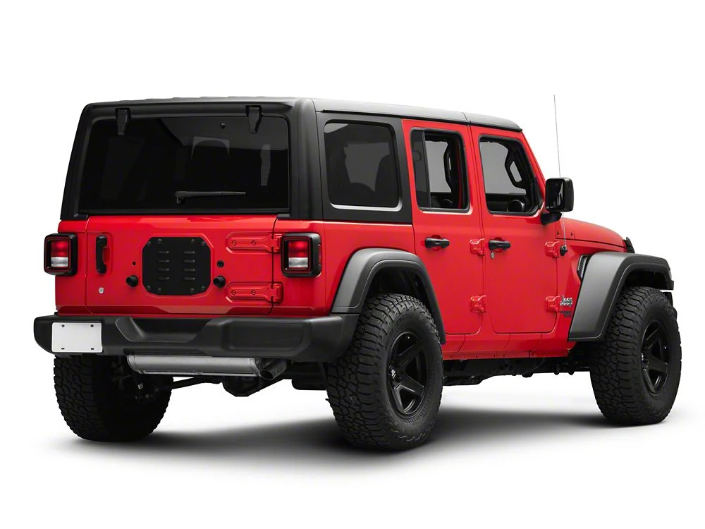 RedRock Spare Tire Delete; Vented (18-25 Jeep Wrangler JL, Excluding 4xe) - Image 3