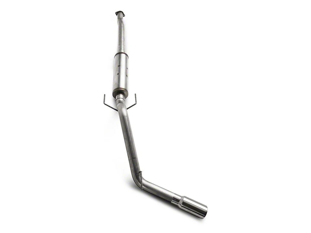 RedRock Stainless Steel Single Exhaust System with Polished Tip; Side Exit (16-23 3.5L Tacoma) - Image 2