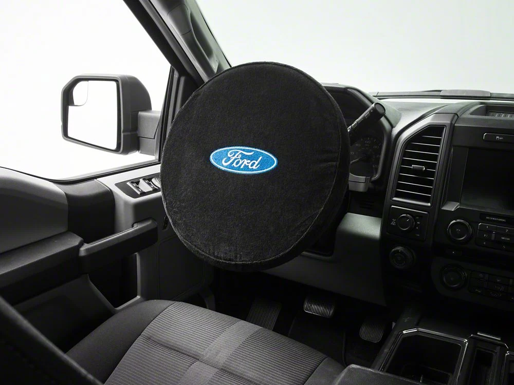 RedRock Steering Wheel Cover with Ford Oval (97-25 F-150) - Image 2
