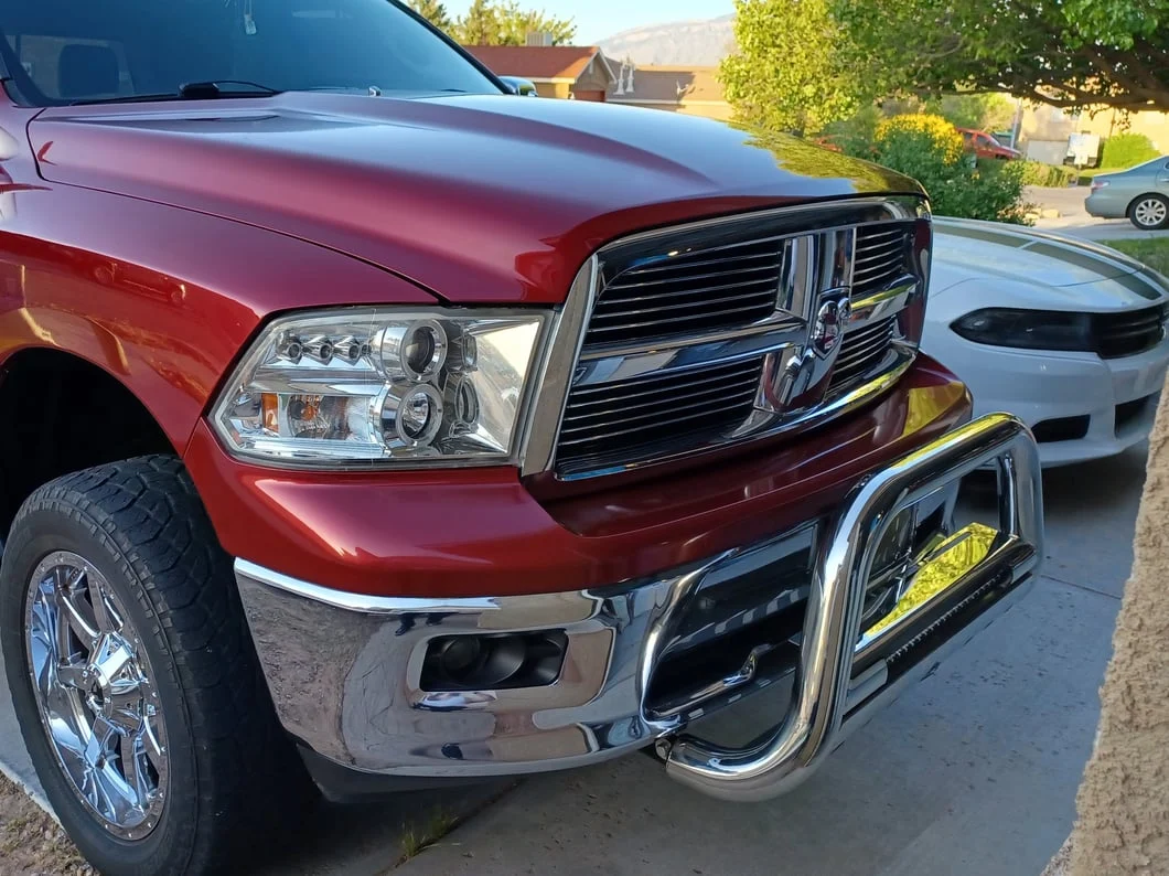 RedRock Steering Wheel Trim; Chrome (09-18 RAM 1500) - Image 12