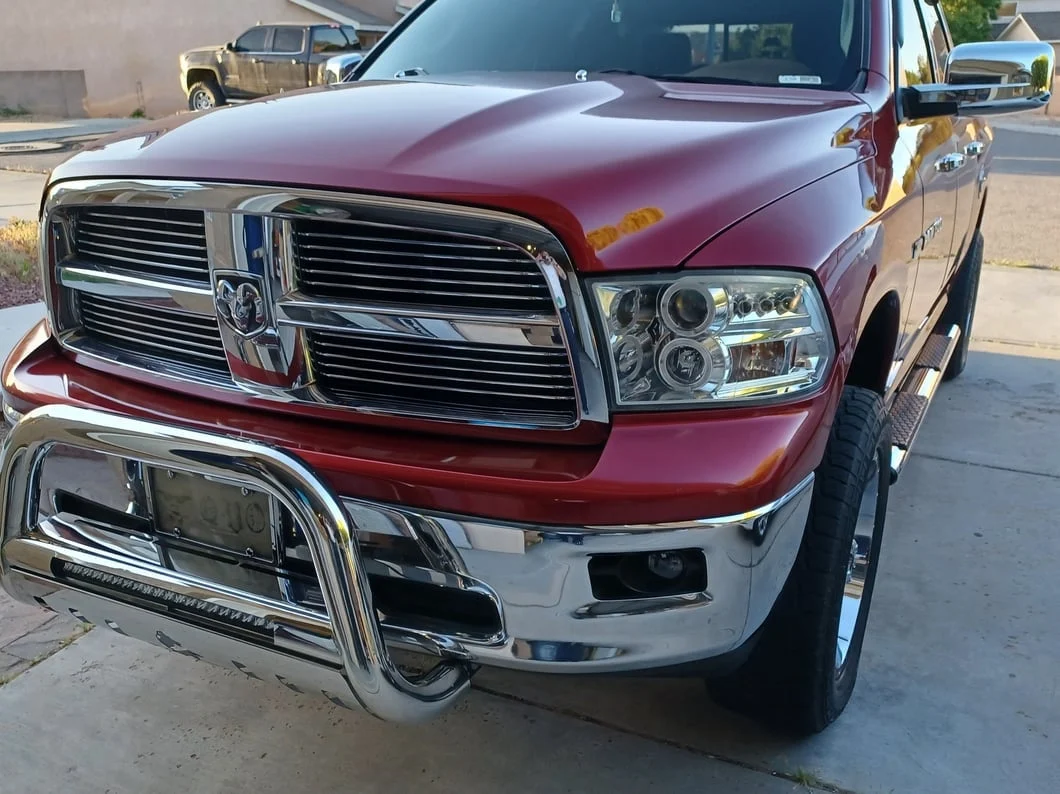 RedRock Steering Wheel Trim; Chrome (09-18 RAM 1500) - Image 13