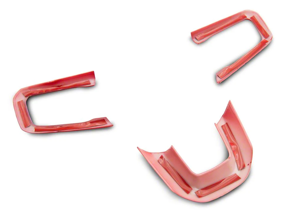 RedRock Steering Wheel Trim; Red (18-25 Jeep Wrangler JL) - Image 3