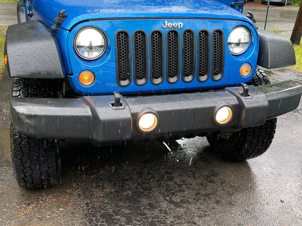 RedRock Stubby Winch Front Bumper with LED Fog Lights (18-25 Jeep Wrangler JL) - Image 12