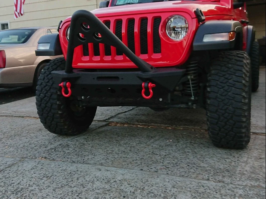 RedRock Stubby Winch Front Bumper with Stinger Bar (18-25 Jeep Wrangler JL) - Image 17