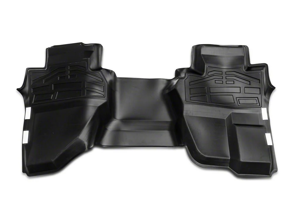 RedRock Sure-Fit Front and Second Row Floor Liners; Black (14-18 Silverado 1500 Double Cab) - Image 10