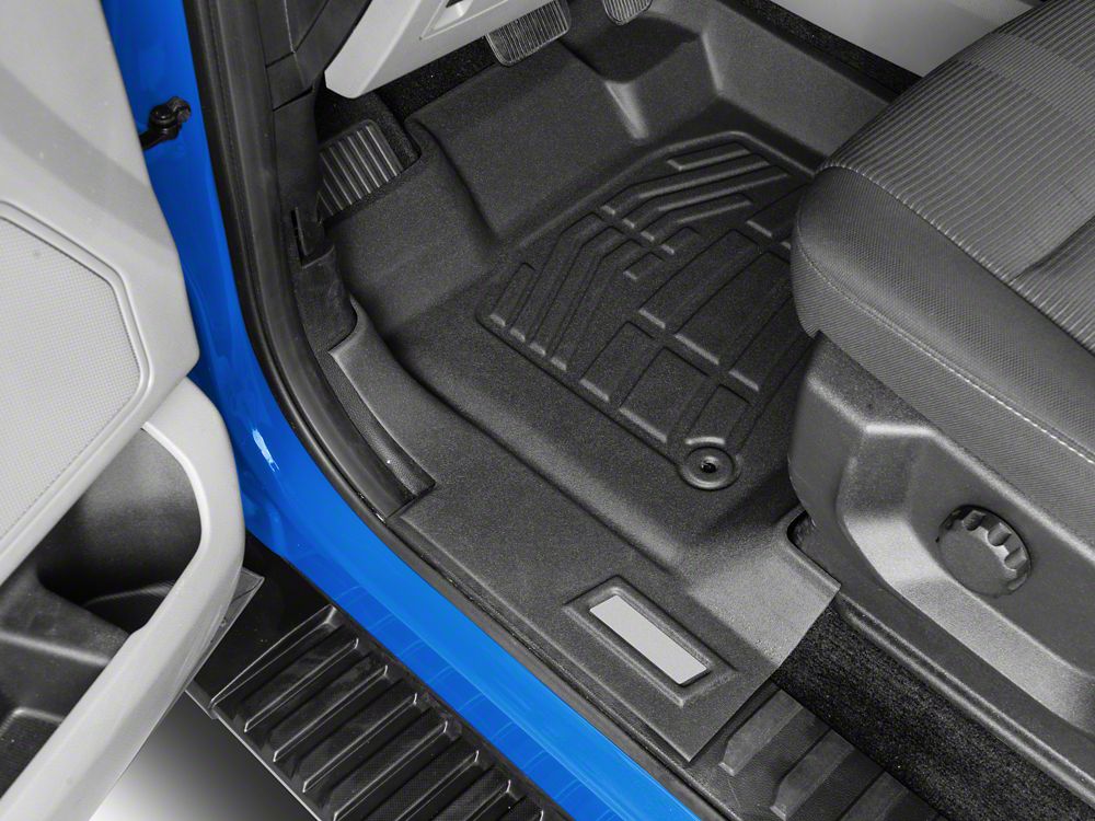 RedRock Sure-Fit Front and Second Row Floor Liners; Black (15-25 F-150 SuperCab) - Image 3