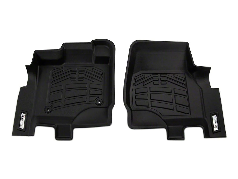 RedRock Sure-Fit Front and Second Row Floor Liners; Black (15-25 F-150 SuperCrew) - Image 10