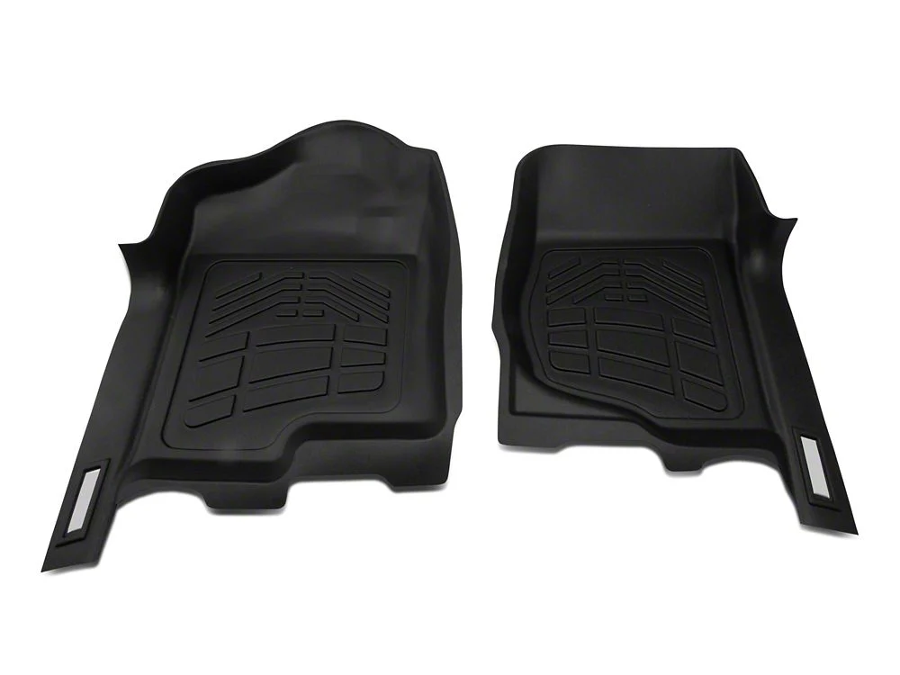 RedRock Sure-Fit Front Floor Liners; Black (07-13 Sierra 1500) - Image 3