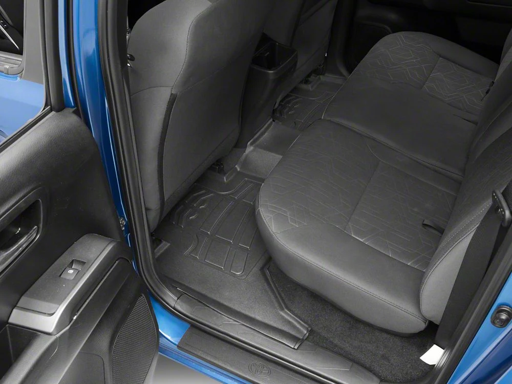 RedRock Sure-Fit Second Row Floor Liner; Black (05-23 Tacoma Double Cab) - Image 3