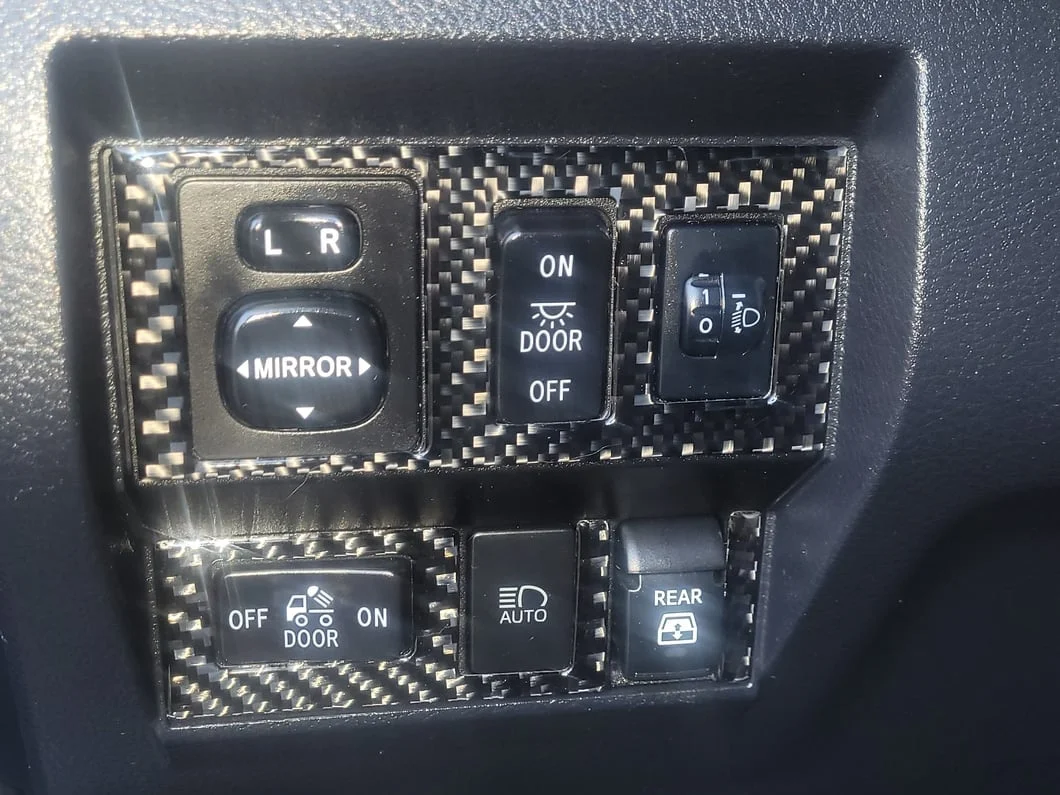 RedRock Switch Panel Trim; Carbon Fiber (14-21 Tundra) - Image 11