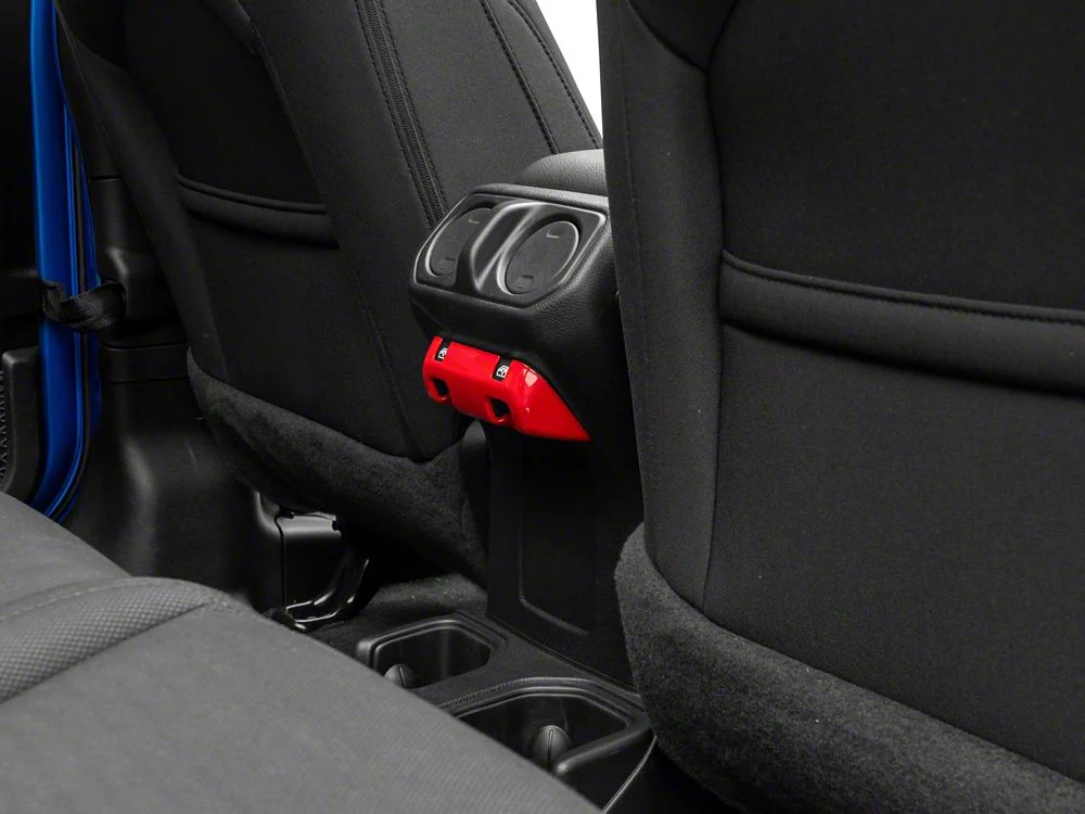 RedRock Switch Panel Trim; Red (20-25 Jeep Gladiator JT) - Image 2