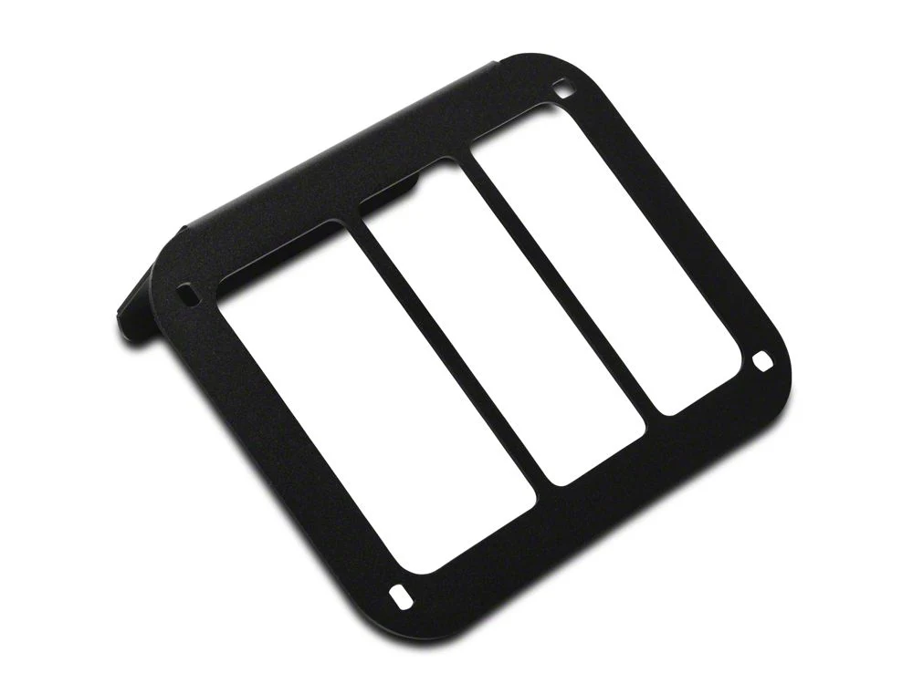 RedRock Tail Light Guards; Black (07-18 Jeep Wrangler JK) - Image 7