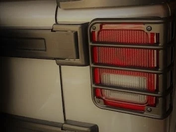 RedRock Tail Light Guards; Matte Black (07-18 Jeep Wrangler JK) - Image 14