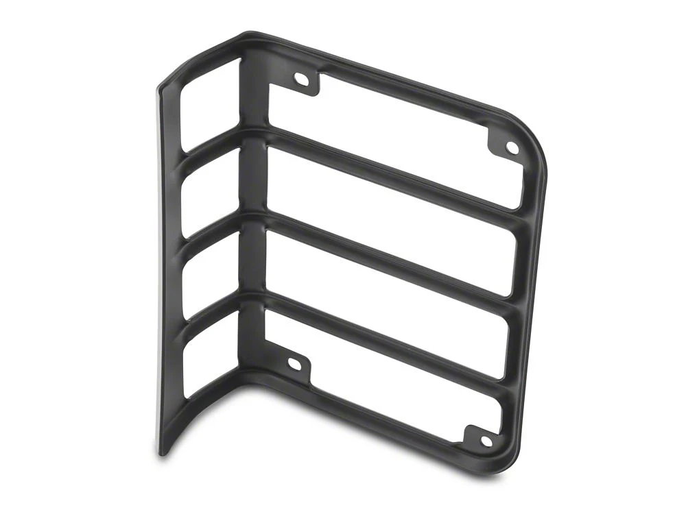 RedRock Tail Light Guards; Matte Black (07-18 Jeep Wrangler JK) - Image 8