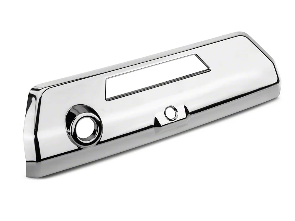 RedRock Tailgate Handle Cover; Chrome (21-25 F-150 w/ Power Fold-Down Tailgate) - Image 2
