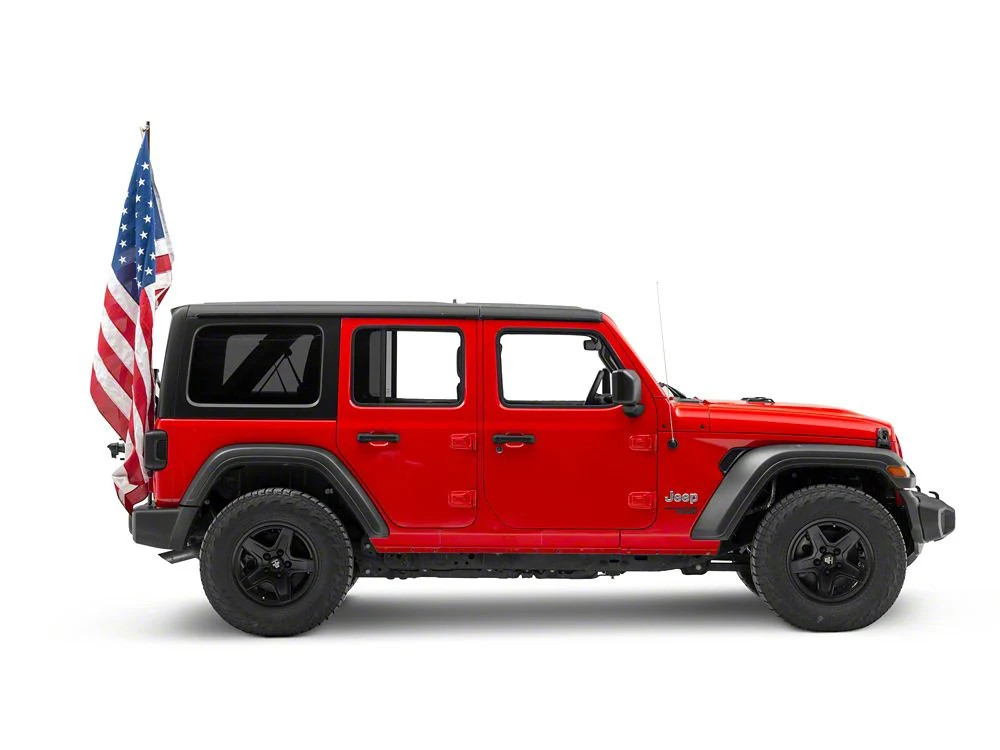 RedRock Tailgate Mounted Flag and Antenna Holder (18-25 Jeep Wrangler JL) - Image 10